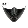 Tech Style Masque Masquerade for Men Women, Cyberpunk Half Face Mouth Halloween Costume Accessory Ball Proms, Mardi Gras, Cosplay Party Prop Parties