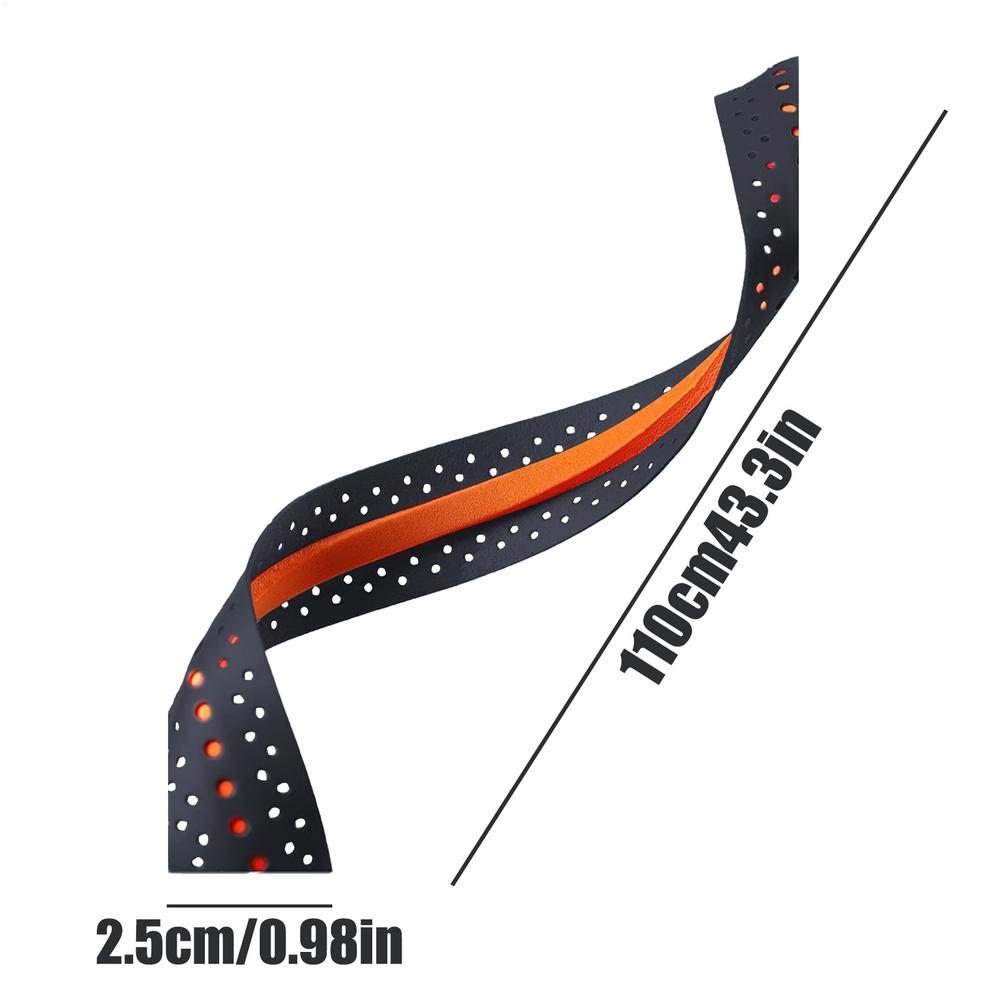 Motorcycle Handlebar Wrap Non-Slip PU Cycling Handle Wraps Anti Slip Wear Resistant Handle Wraps Bar Tape For Enhance Grip