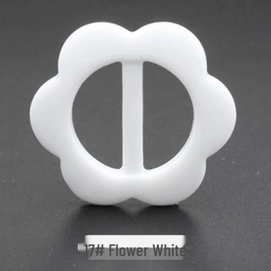 Resin Adjustable Japanese T-Shirt Knot Waist Buckle with Three-Speed Button & Scarf Clip