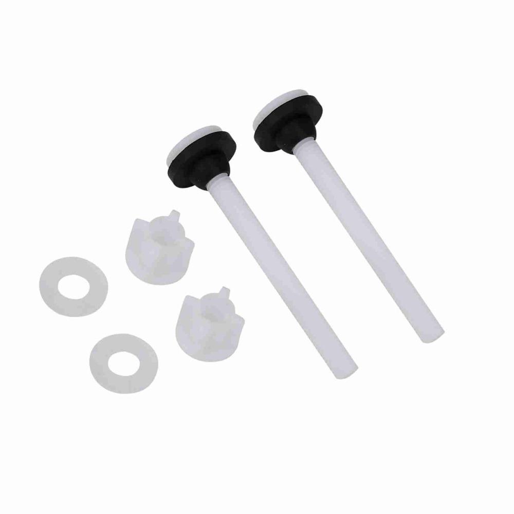 3 Pair White Toilet Tank Bolts POM Plastic Rubber Material Toilet Tank to Bowl Screws  Toilet Repair