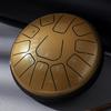 Steel Tongue Drum 6 Inch 11 Notes D Tones Glucophone Ethereal Drum Music Drum Tongue Drum Percussion Instrument