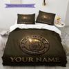 Chelsea F Custom Name Pattern Bedding,Quilt Set Quilt Cover Pillowcase Home Birthday Gift(1 * duvet cover + 2 * pillowcase, without core)