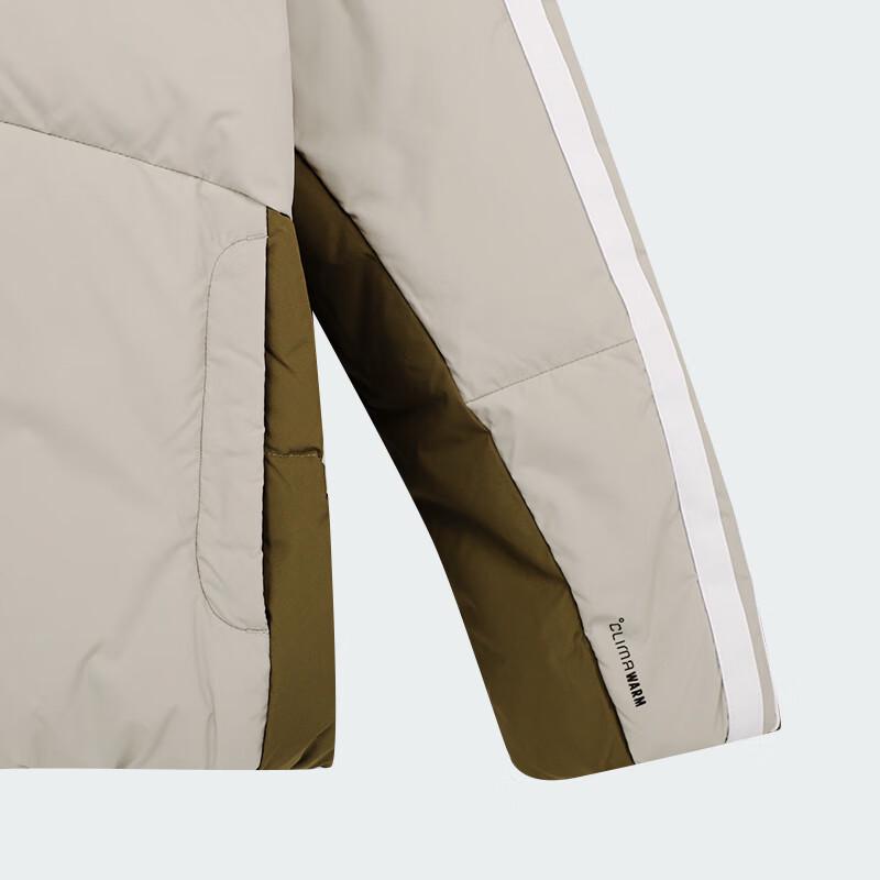 Adidas Kids' Hooded Water-Repellent Down Jacket