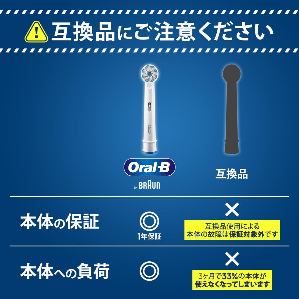 Braun Replacement Genuine Product More Plaque Removal Than Compatible Soft Supply Oral-B Brushes, [10x Products], Ultra-Fine Bristles, 21-Month (7