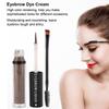 Moisturizing Eyebrow Cream Gel Waterproof Long Lasting Eyebrow Dye Cream Makeup Light Grey
