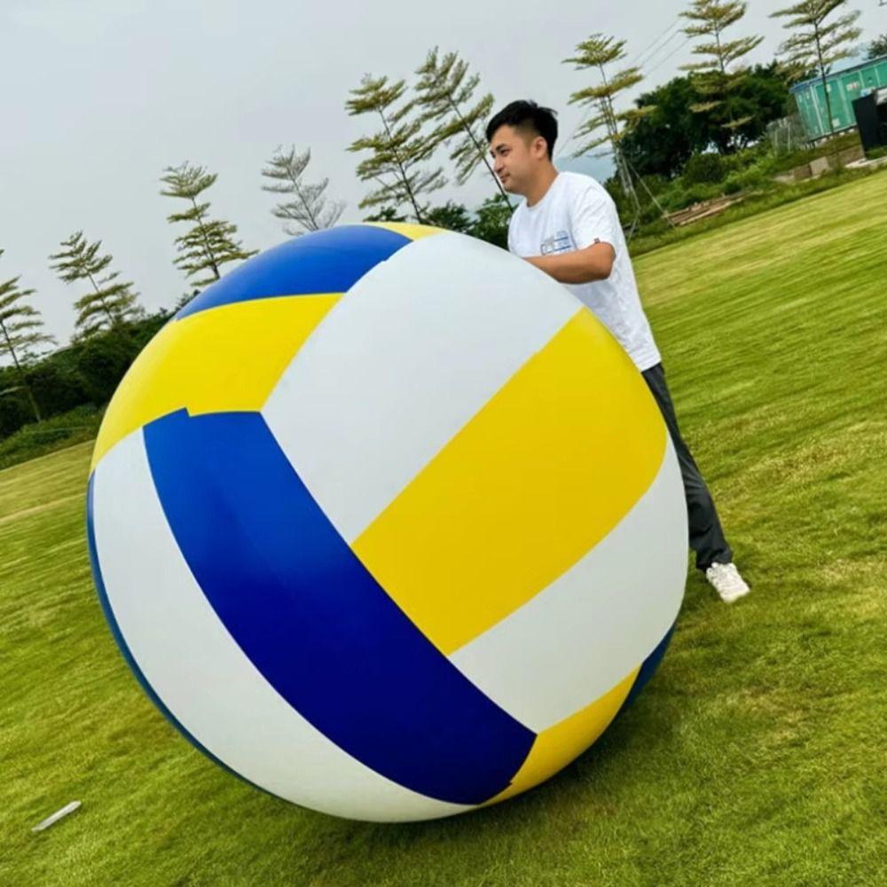 Interactive Props Beach Volleyball Large Giant PVC Beach Ball  Home Party