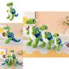 Dinosaur Plush Toy With Short Pile Fabric And Large Eyes For Kids And Collectors
