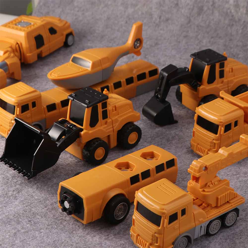Verformung Magnetisch Transformieren Ingenieurwesen Abnehmbar Transform Roboter Spielzeug Kinderspielzeug