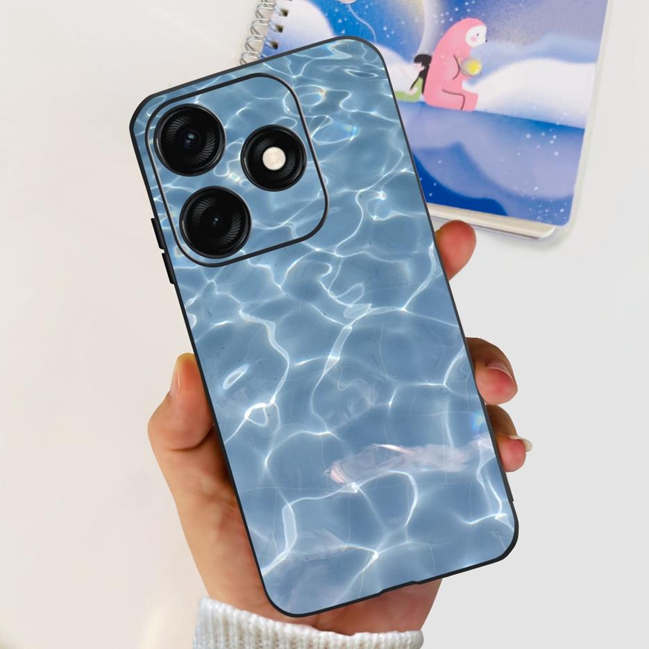 For Tecno Spark 20C Case BG7n BG7 Stylish Painted Cover Soft TPU Matte Phone Case For Tecno Spark 20 Pro Plus Spark20 20C Bumper