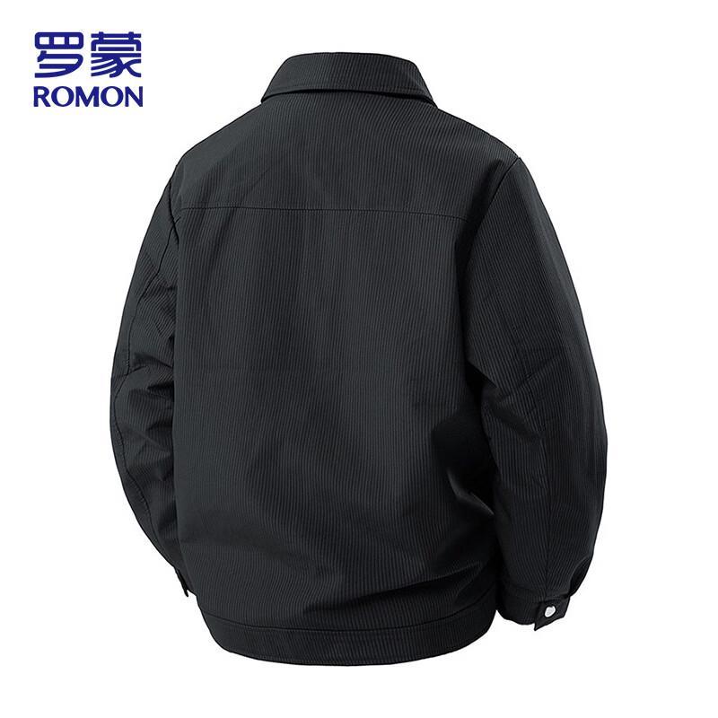 ROMON Men's Business Casual Lapel Jacket