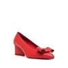 Salvatore Ferragamo Ferragamo Viva 55 Bow Pumps Red