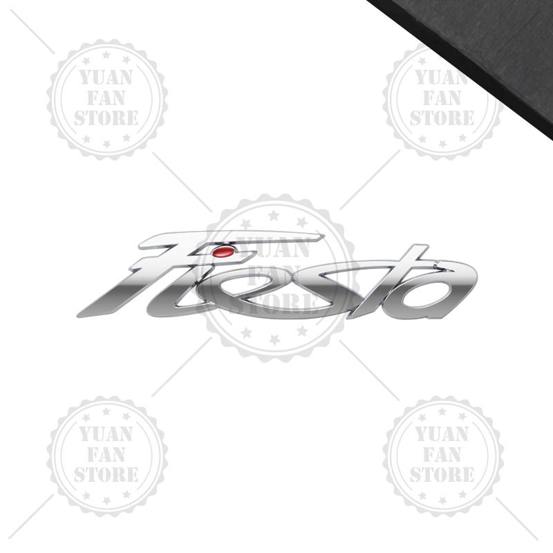 1 STUKS Metalen Letter Voor Ford Fiesta ST Line Nieuwe Oude Stijlen 3D Embleem Auto Achterklep Decals Badge Auto Accessoires Styling