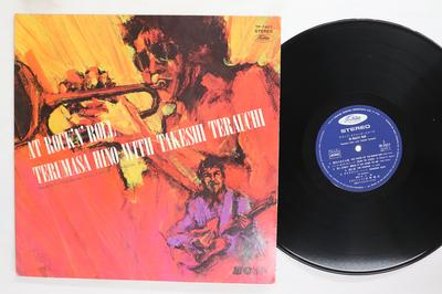 LP Record TERUMASA HINO TAKESHI TERAUCHI  At Rocknroll TP7427 TOSHIBA 1970 Japan Jazz Used