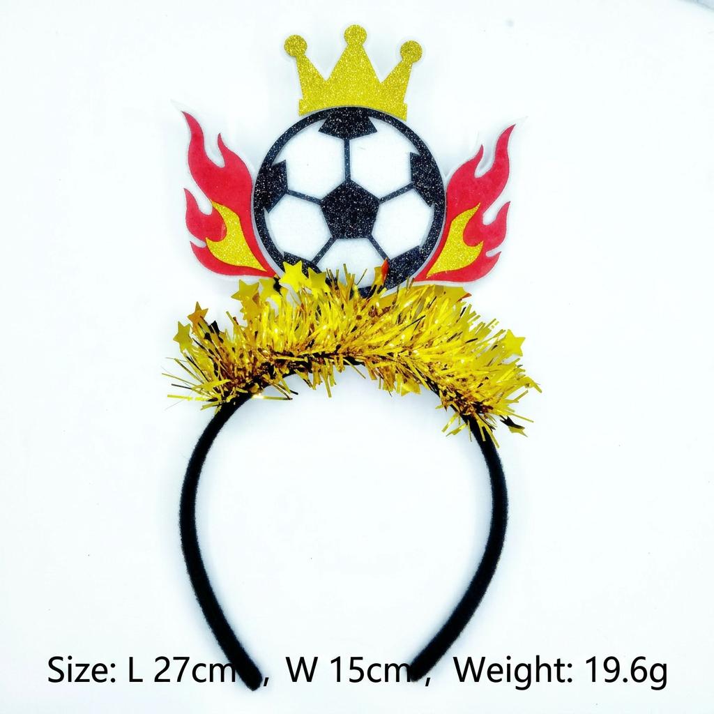 2026 Football Event National Team Flag Headband, Soccer Fan Cheering Hair Hoop Headwear For Cheerleading Fan Hair Hoop