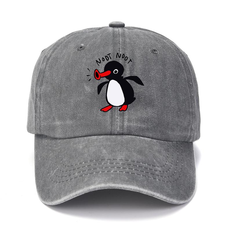 Noot Baseballcaps Herrehatter Dame Solskjerm Beskyttelse Snapback Pingu Pinga Pingvin TV-Capser