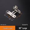 90° Stainless Steel Sliding Door Latch Bolt for Pet Cages – Anti-Theft Safety Lock