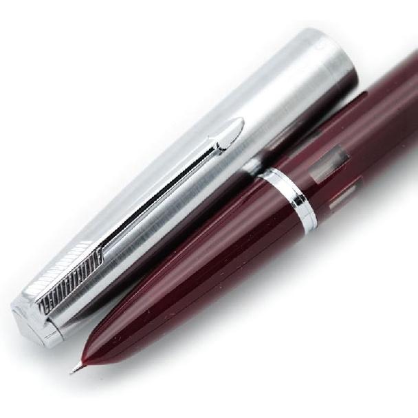 czxwyst 601 Steel Cap Vacumatic Fountain Pen (transparent-2)