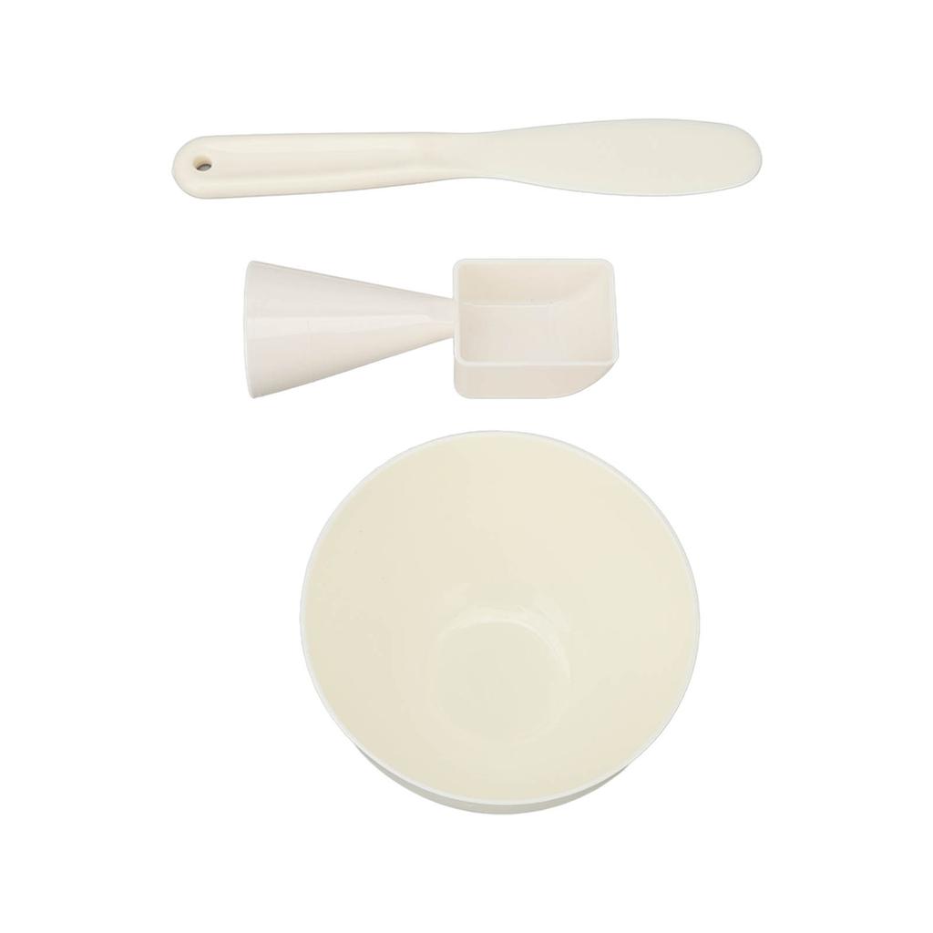 3pcs DIY Face Mask Bowl Set Spatula Measuring Spoon Face Mask Mixing Bowl Set for Home Use