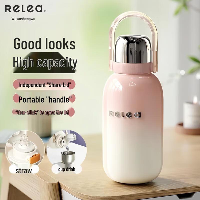 Wushengwu 950ml Large Capacity Insulated Thermos