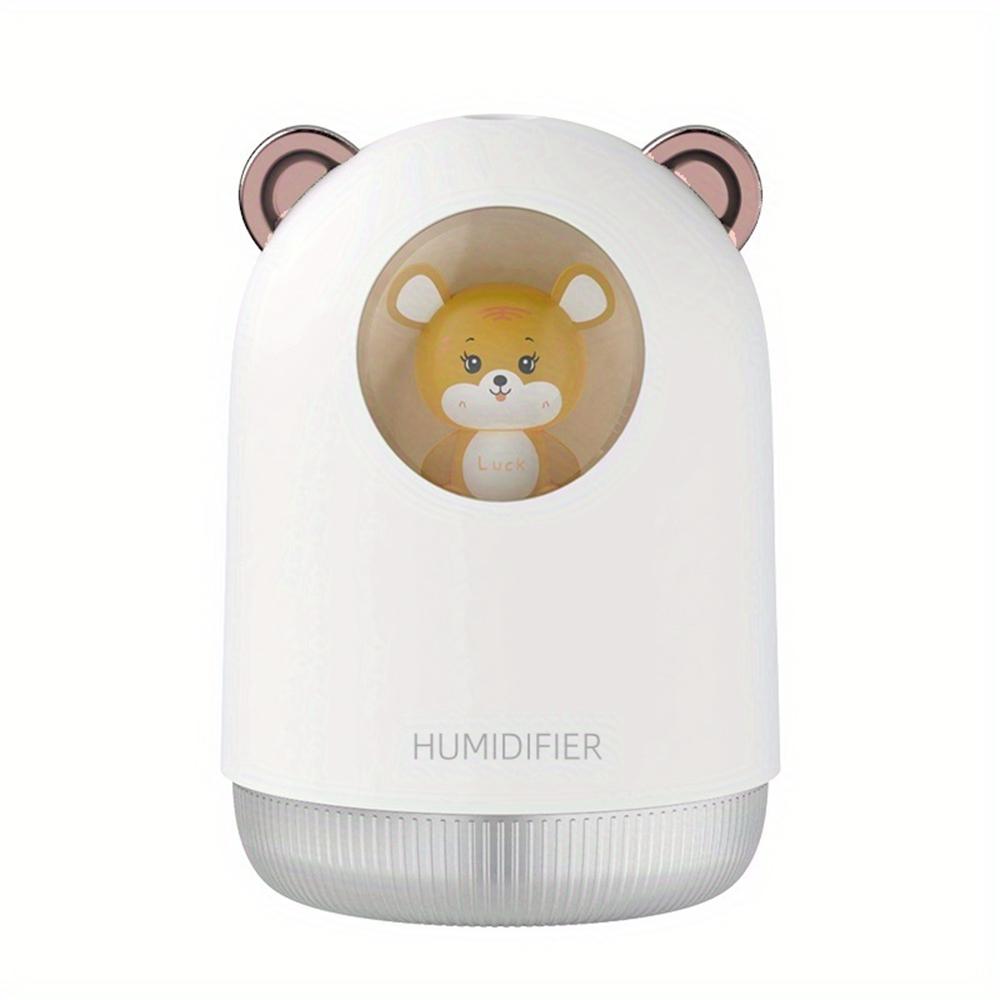 

Новий USB-міні-зволожувач повітря Tiger Cute Pet Atmosphere Light Humidifier Домашній настільний апарат для ароматерапії Подарунок на день народження для дітей білий