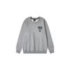 Cross-border Trendy Brand Stussy American Style Collaboration Series: Embroidered Letters Logo Loose Pullover Crew Neck with Fleece American Style