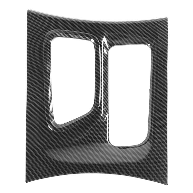  ABS Interior Gear Shift Panel Decoration Protective Cover Sticker Fit For Dodge Charger 2015 Up Interior Accessories