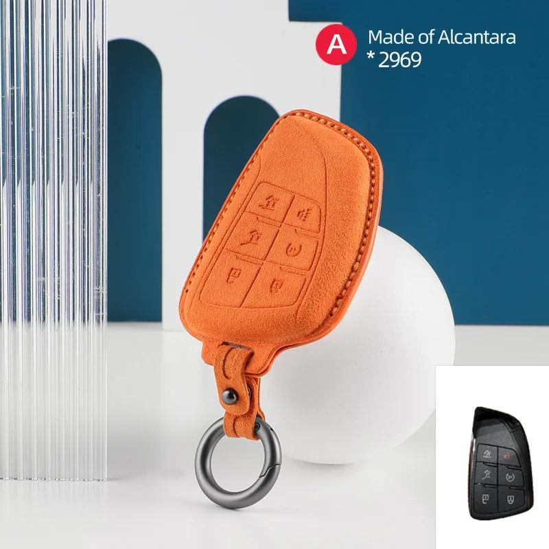 Interior Mouldings 6 Button Car Key Case Cover Shell For Chevrolet Tahoe Suburban GMC Yukon Buick ENVISION S Plus Avenir 2020 20