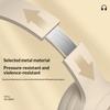 Bluetooth Over-Ear Noise Canceling Headphones Wireless Foldable with Mic for Camping Outdoor Activities