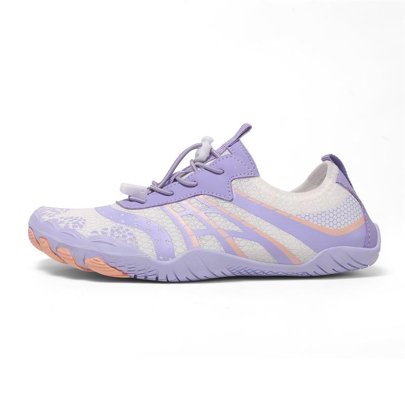 

Aqua Shoes Men Water Sneakers Women Swimming Beach Quick-Dry Wading Footwear No-Slip Outdoor Barefoot Upstream Shoes Unisex 35 фіолетовий