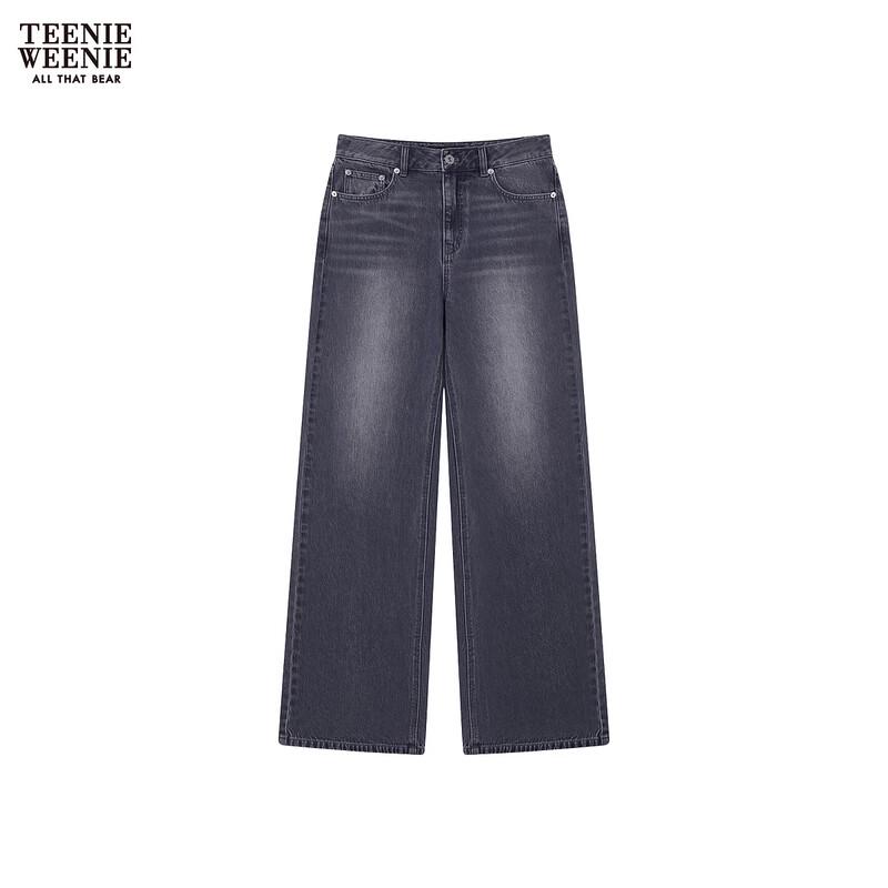 Teenie Weenie Women s Bear Motif Straight Leg Jeans M