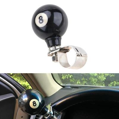 Black Steering Wheel Handle Aid Booster Ball Power Assist Spinner Knob Fit for All Car New