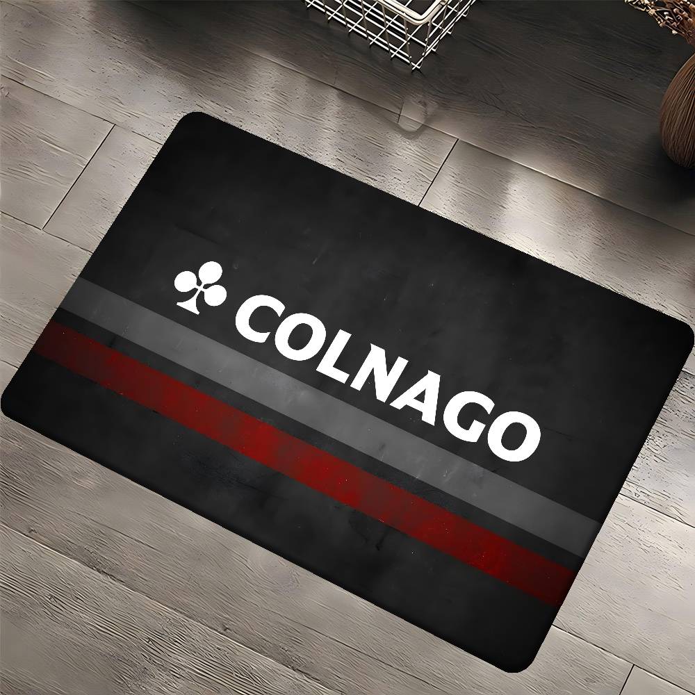 

Bicycle Colnagos Non-Slip Washable Door Mat for Living Room Sofa Chairs Kitchen Doormat Durable Area Rug 40x60 cm