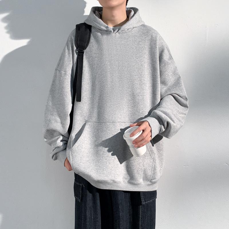 Kapüşonlu Hırka Rahat Sweatshirt Erkek Sonbahar ve Kış Erkek Çift Ceket Genç Giyim