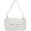 Nylon Messenger Bag, Men'S And Women'S Shoulder Messenger Bag, Neutral Dual-Purpose Satchel, Lightweight Anti-Splashing Large-Capacity Outdoor Bag