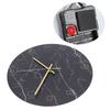 Wall Clock Nordic Decorative Marble Printing Mute Round Hanging Clock Home Decoration