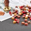 100pcs Wax Seal Tablet Multicolor Vintage Octagon Wax Seal Beads DIY Craft Handmade for Envelope Decor for Wax Stamp Sealing