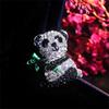 Chinesische Nische Design Panda Brosche weibliche Cartoon Tier Strass Broschen für Frauen Pin Kleidung Zubehör Schmuck Geschenke