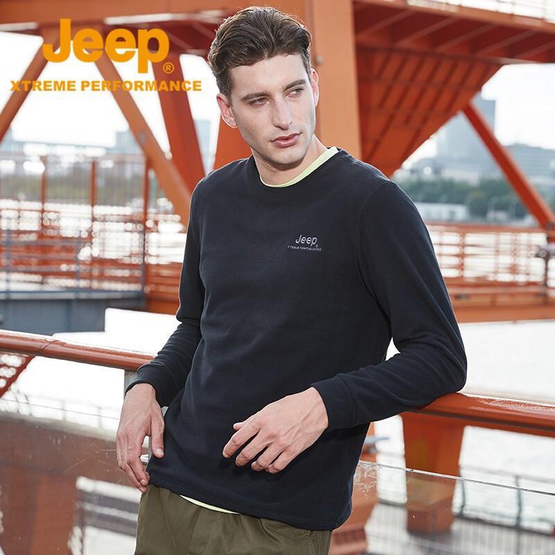 JEEP Men's Outdoor Fleece Pullover