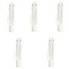 5PCS/Set Transparent Flower Packaging Boxes Plastic Portable Rose Wrapping Boxes Handheld Flower Arrangement Bags