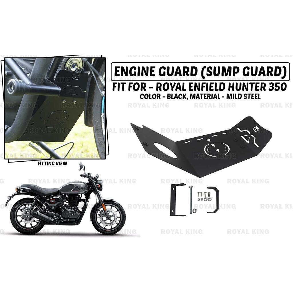 Fit For Royal Enfield "Hunter 350 Black Engine Guard"