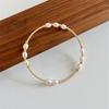 Irregular Freshwater Pearl Bracelet: Elegant Handmade Jewelry for Women