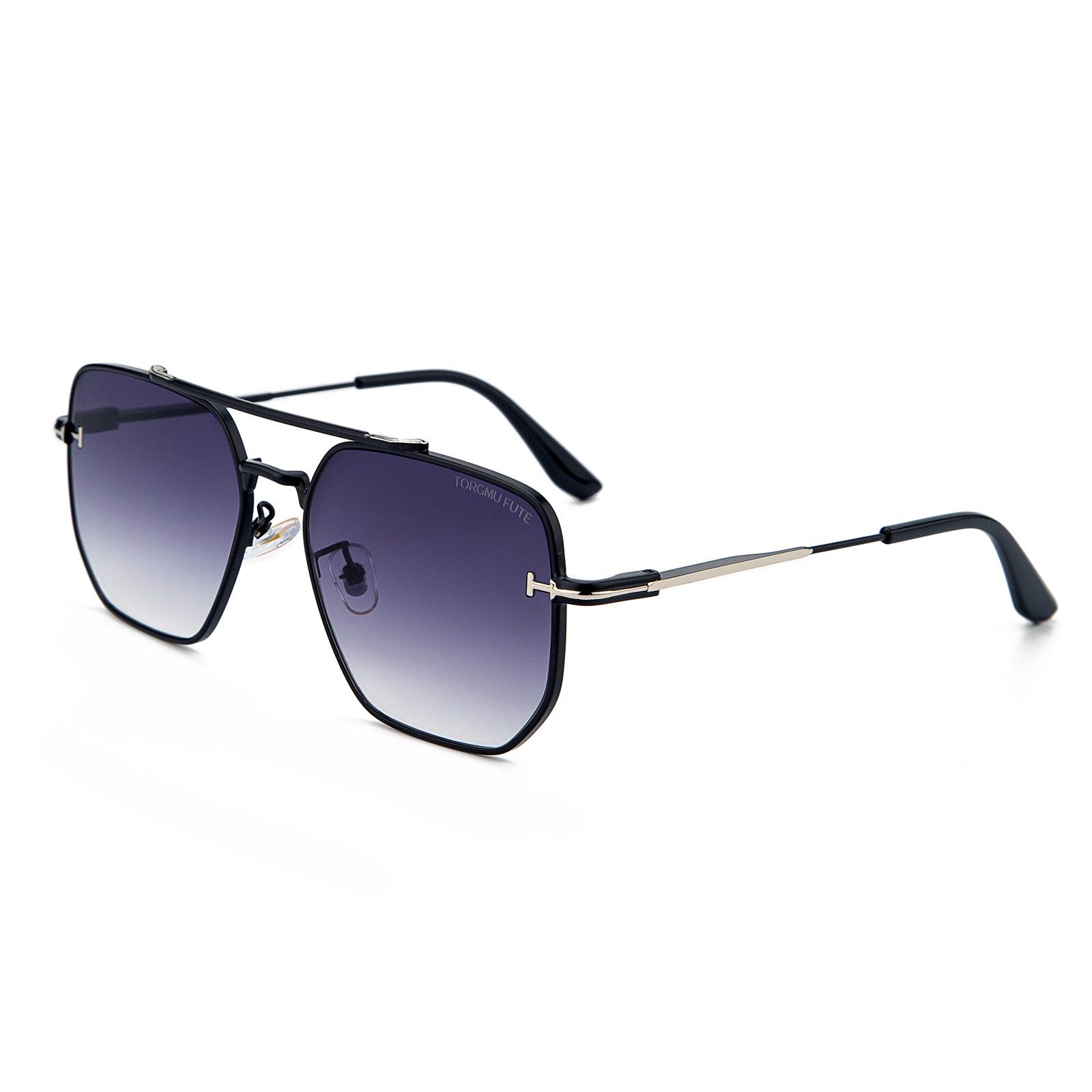 T-brand Men s Trendy Square Sunglasses - Casual UV Protection Glasses