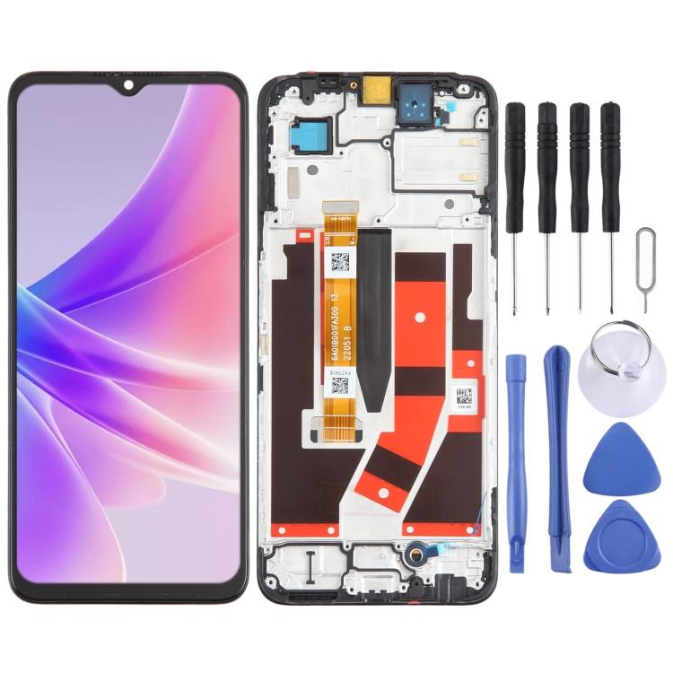 OEM digitalizátor LCD obrazovky Kompletná zostava s rámom