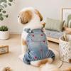 Pet Circle Dog Jumpsuit Small Breeds Puppy Winter Casual Harness Style Outfit