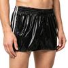 S-3XL Mens Sports Swimming Shorts Waterproof Fabric Elastic Drawstring Waistband Integrated Briefs for Workout Wrestling