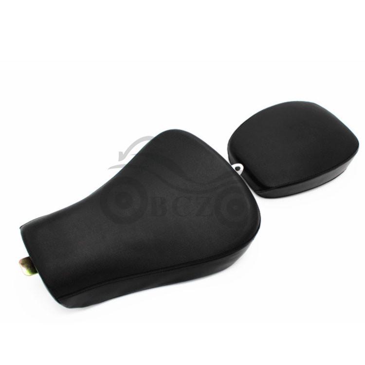 Front & Rear Leather Seat Cushions for Harley XL1200 X48 (2004-2015)
