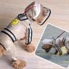 Dog transparent raincoat out full body waterproof all-inclusive teddy bichon shiba dog pet poncho small medium dog puppy
