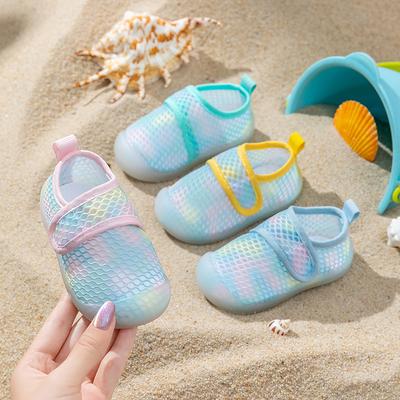 Fashion Girls' Shoes Summer New Kids Sandals Soft Soled Baby Shoe Anti Slip Child Walking Shoes Simple Boys' Mesh Shoe