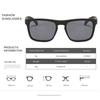 New Fashion Guy's Sun Glasses Polarized Sunglasses Men Classic Design Mirror Square Ladies Sun Glasses Women