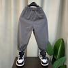 Spring Autumn Fashion Boys Pants Loose Comfortable Design Sport Overalls Cargo Trousers for 2-10 Years Old Kids